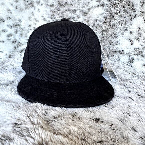 Littlest Prince Bossman Toddler Snapback Hat Black Flat Bill Cap Size Small - Picture 6 of 10